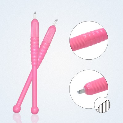 Lovbeauty Supplier Eyebrow Microblading Safe Use Disposable Microblading Pen Classic with Cap Individual Sterile Package